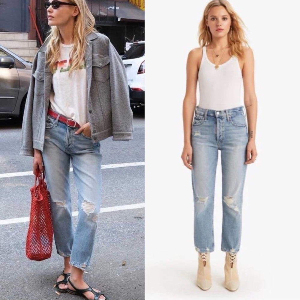 NWOT Mother “the tomcat” jeans
